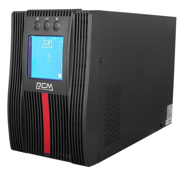 Отзывы источник бесперебойного питания Powercom MAC-3000 LCD 3000VA PF=1 online RS232 USB 8 IEC  в Украине