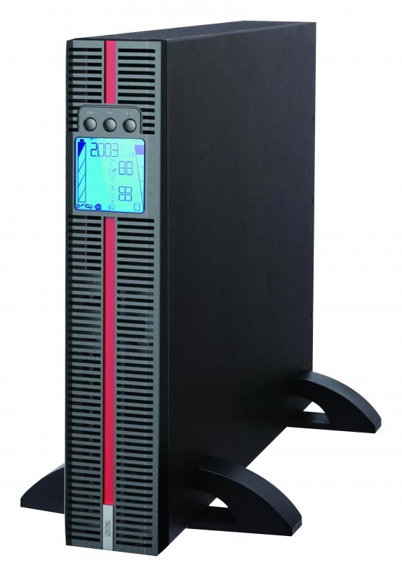 Джерело безперебійного живлення Powercom MRT-1000 LCD 1000VA PF=1 online RS232 USB 4 IEC