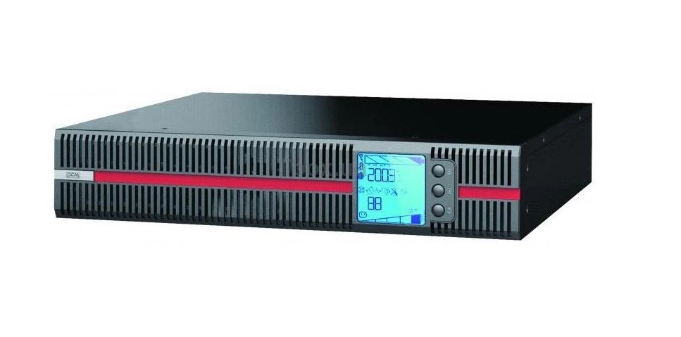 Джерело безперебійного живлення Powercom MRT-3000 LCD 3000VA PF=1 online RS232 USB 4 IEC ціна 37200.00 грн - фотографія 2