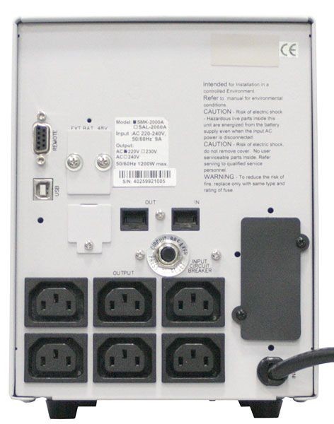 в продаже Источник бесперебойного питания Powercom SMK-600A LCD  - фото 3