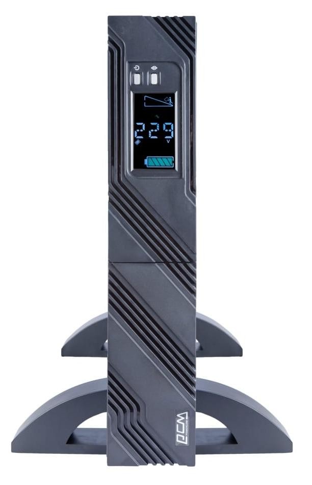 Powercom SPR-1000 LCD 1000VA/800W line-interactive R232 USB 8 IEC