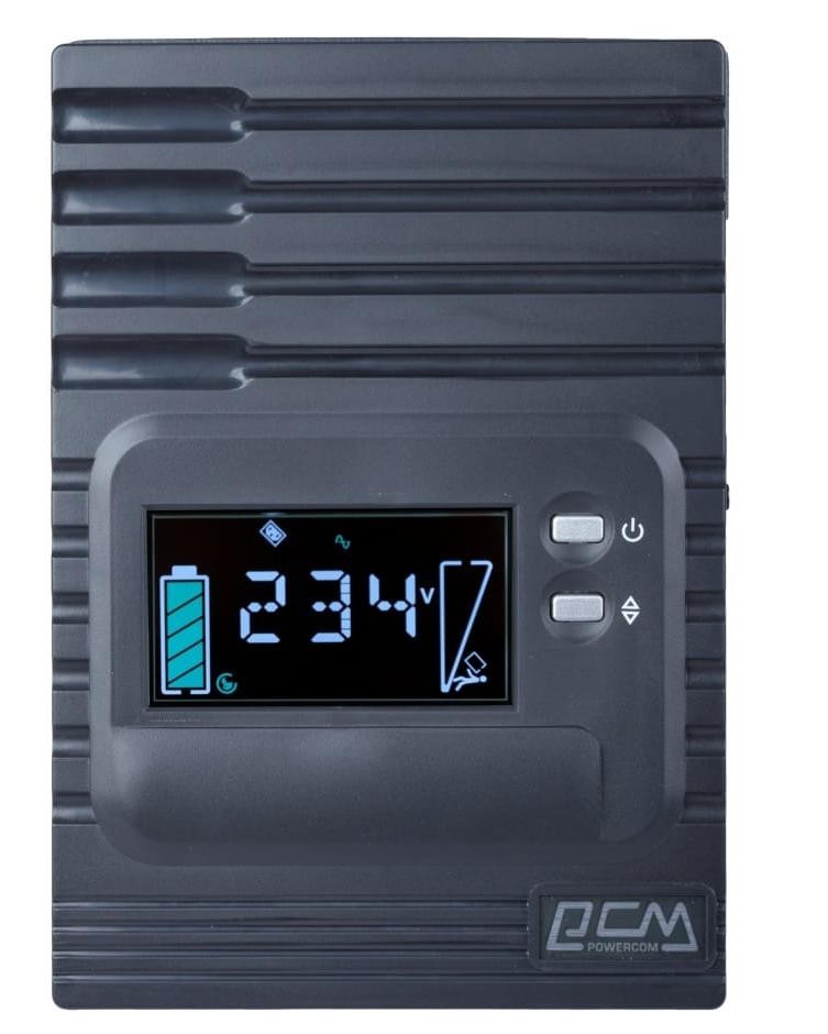 Powercom SPT-1000-II LCD 1000VA/800W line-interactive R232 USB 8 IEC