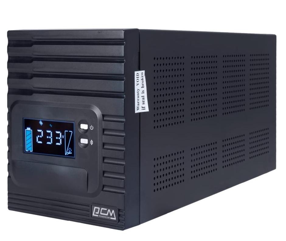 Джерело безперебійного живлення Powercom SPT-3000 LCD 3000VA/2400W line-interactive  R232 USB 8 IEC ціна 25620.00 грн - фотографія 2