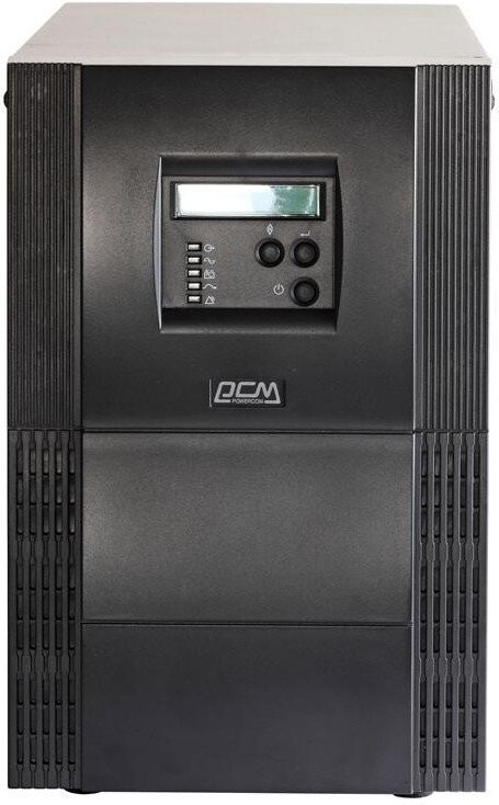 Источник бесперебойного питания Powercom VGS-3000 LCD 3000VA/2700W online RS232 USB 6 Schuko в интернет-магазине, главное фото