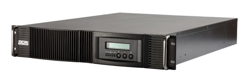 Источник бесперебойного питания Powercom VRT-2000 LCD 2000VA/1800W online RS232 USB 4 IEC отзывы - изображения 5