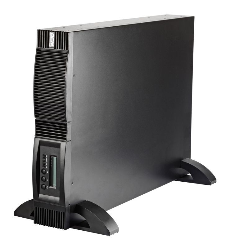 Источник бесперебойного питания Powercom VRT-2000 LCD 2000VA/1800W online RS232 USB 4 IEC в интернет-магазине, главное фото
