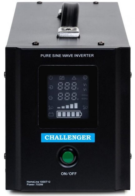 Ціна джерело безперебійного живлення Challenger HomeLine 1000T12 в Дніпрі