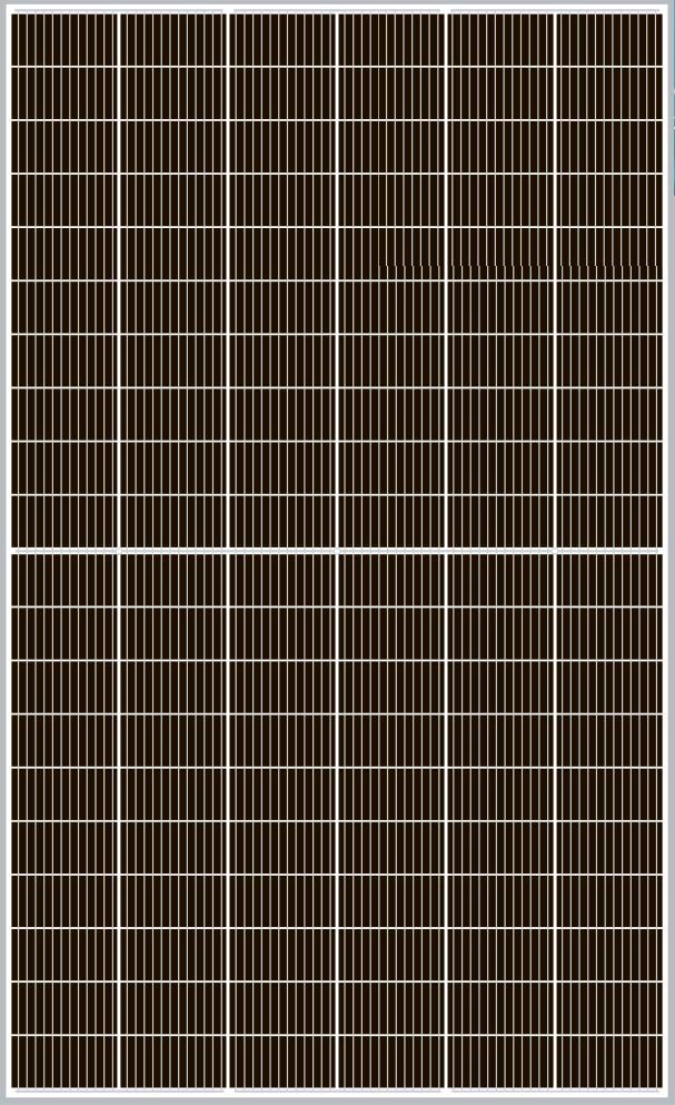 Сонячна панель ABi-Solar AB600-60MHC, 600 Wp, Bifacial