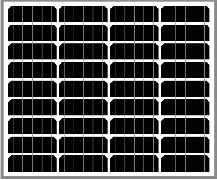 Сонячна панель Altek ALM-50M-36