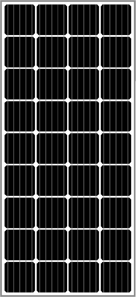 Сонячна панель Altek ALM-100M-36