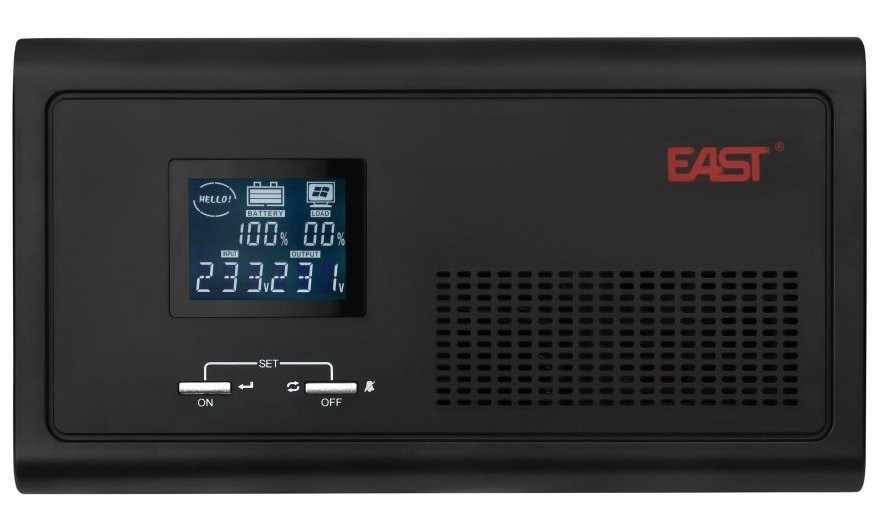 Джерело безперебійного живлення EAST EA-89160 1600W line-interactive Schuko LCD ціна 0 грн - фотографія 2