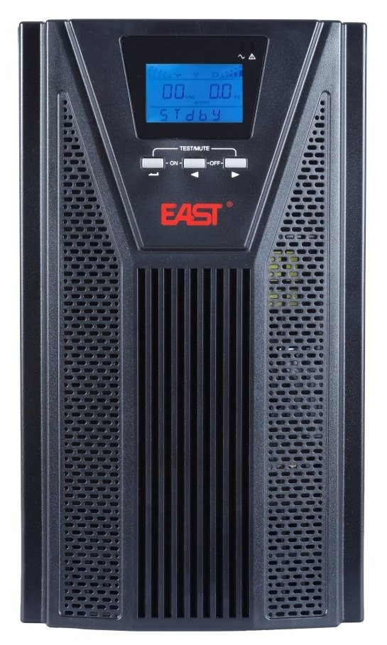 Источник бесперебойного питания EAST EA903P-S 3000VA/2700W online USB 4 Schuko LCD цена 0.00 грн - фотография 2