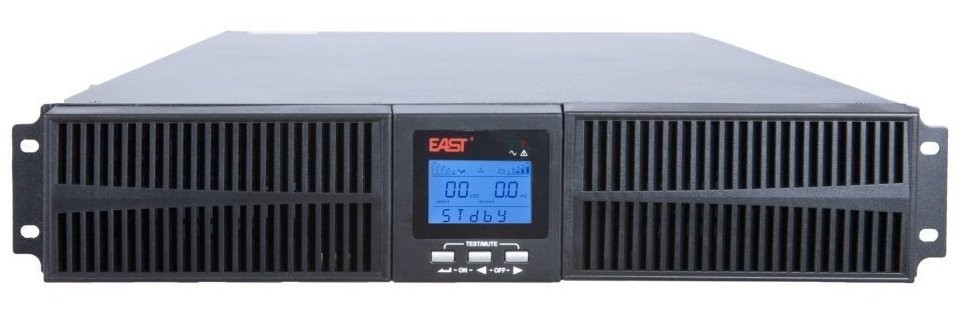 Источник бесперебойного питания EAST EA903P-SRT 72V 6/9 DC 3000VA/2700W online USB 8 IEC LCD в интернет-магазине, главное фото
