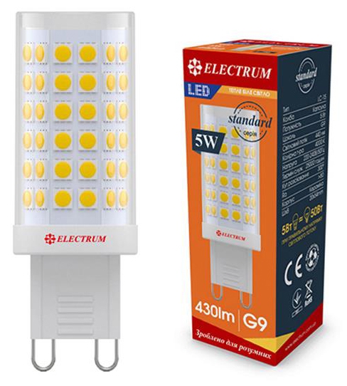 Electrum 5W Cer LC-15 G9 3000K (A-LC-1897)