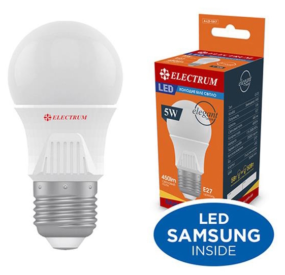 Electrum A50 5W PA LS-33 Elegant Е27 4000K (A-LD-1917)