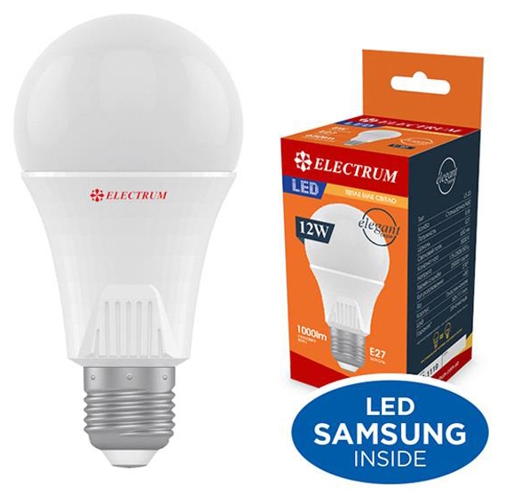Electrum A60 12W PA LS-33 Elegant E27 3000K (A-LS-1920)