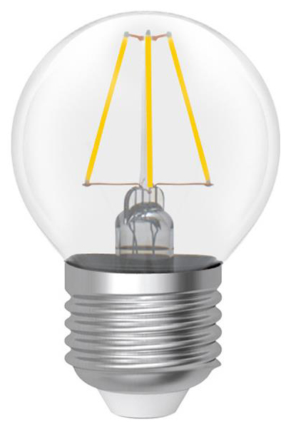 Лампа Electrum светодиодная Electrum D45 5W GL LB- 4F Е27 3000K (A-LB-1915)