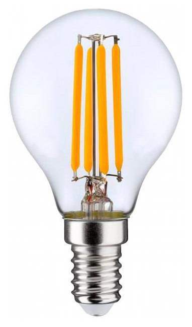 Светодиодная лампа Osram форма груша Osram LED CL P60 DIM 6,5W/827 230V FIL E14 10x1 (4058075447875)