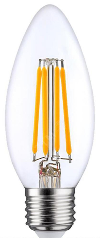 Светодиодная лампа Osram форма свеча Osram LED STAR B35 (4058075212428)