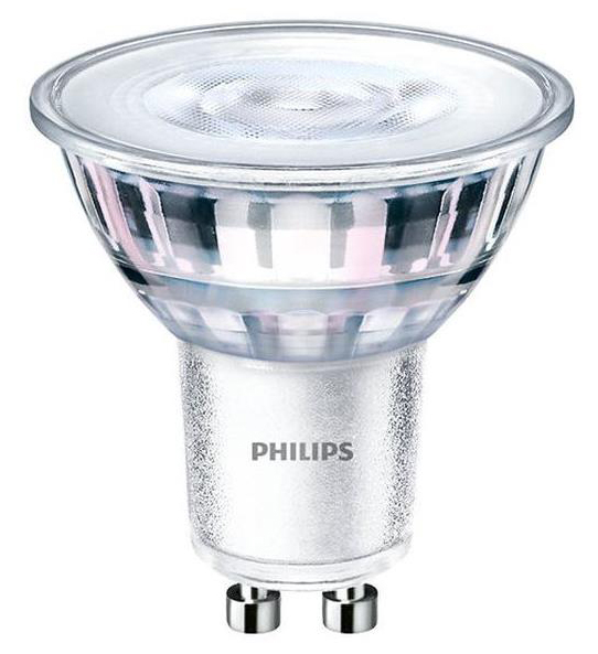 Светодиодная лампа Philips форма точка Philips Essential LED 4.6-50W GU10 827 36D (929001215208)