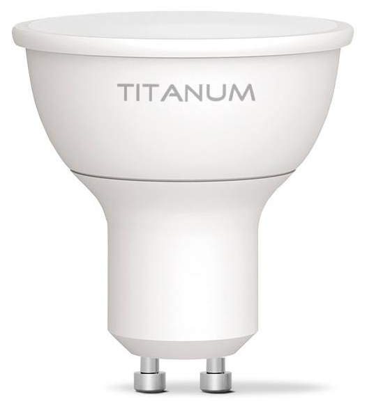 Светодиодная лампа с цоколем GU10 Titanum LED MR16 6W GU10 4100K (TLMR1606104)