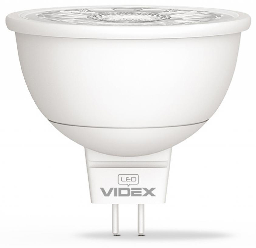 Светодиодная лампа Videx MR16eL 5W GU5.3 4100K 220V (VL-MR16eL-05534)