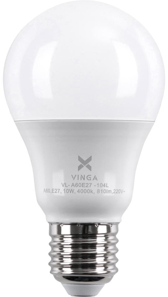 в продажу Світлодіодна лампа Vinga VL-A60E27-104L - фото 3