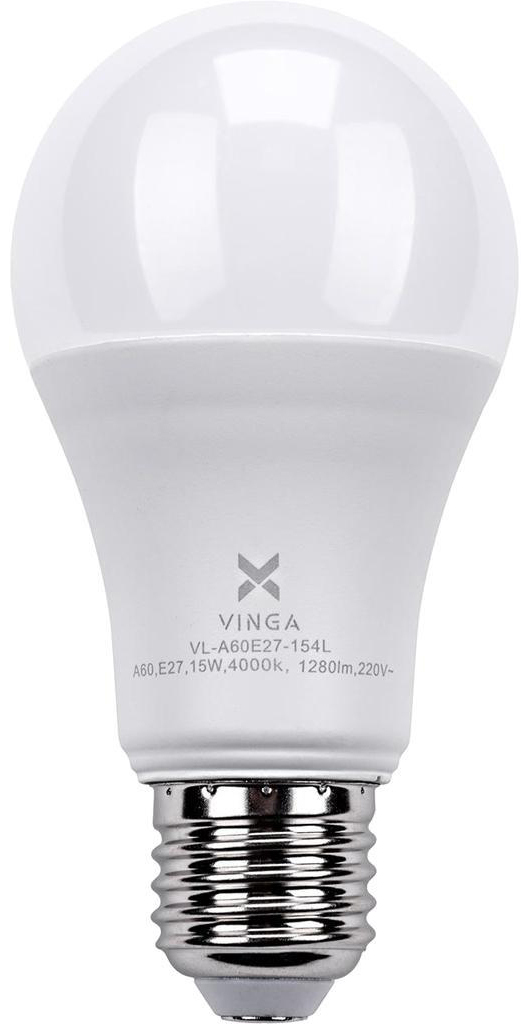 в продажу Світлодіодна лампа Vinga VL-A60E27-154L - фото 3