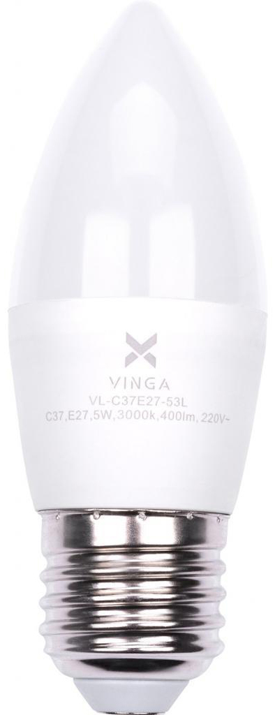в продаже Светодиодная лампа Vinga VL-C37E27-53L - фото 3