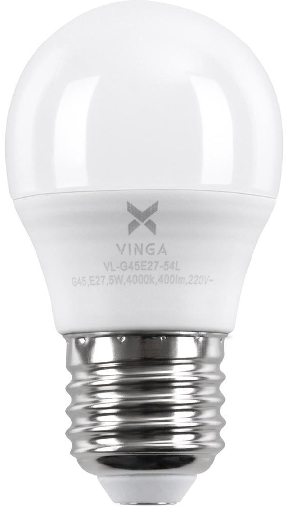 в продажу Світлодіодна лампа Vinga VL-G45E27-54L - фото 3