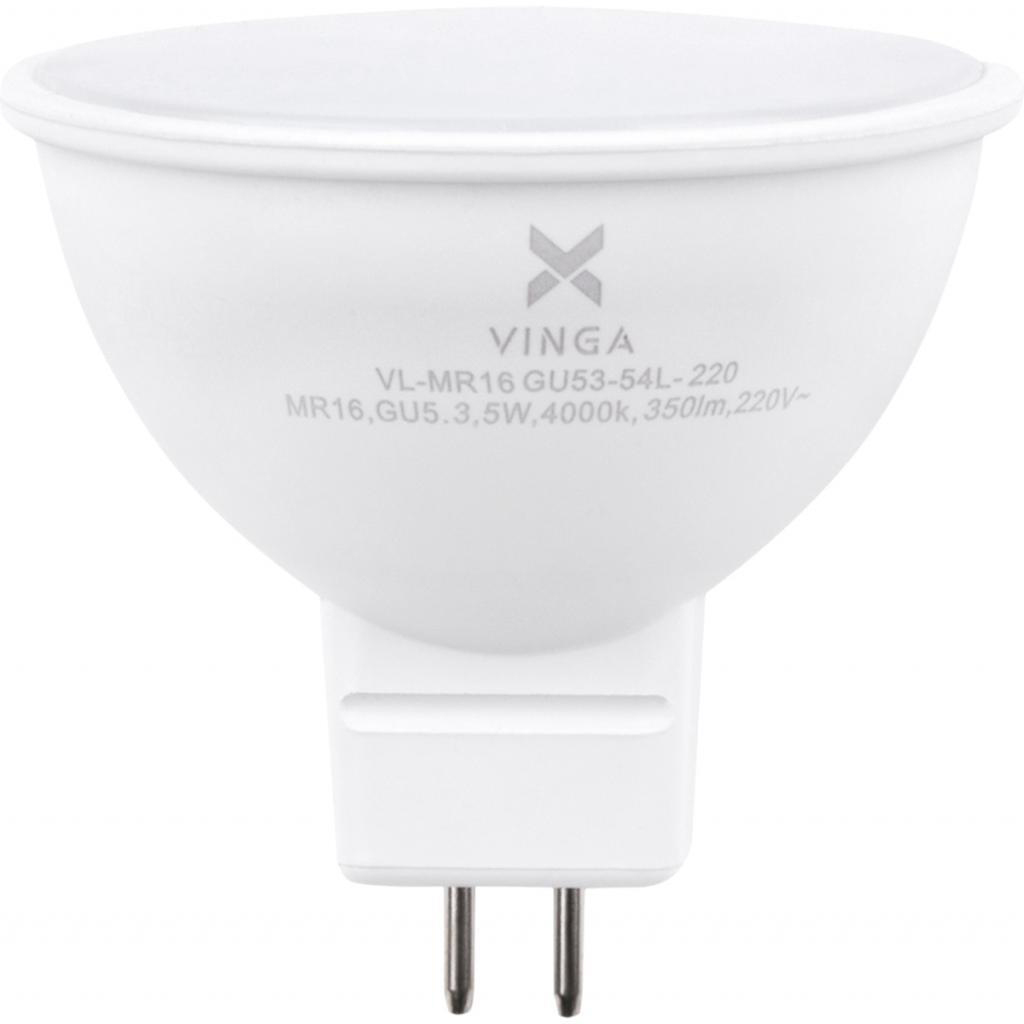 в продажу Світлодіодна лампа Vinga VL-MR16GU53-54L-220 - фото 3