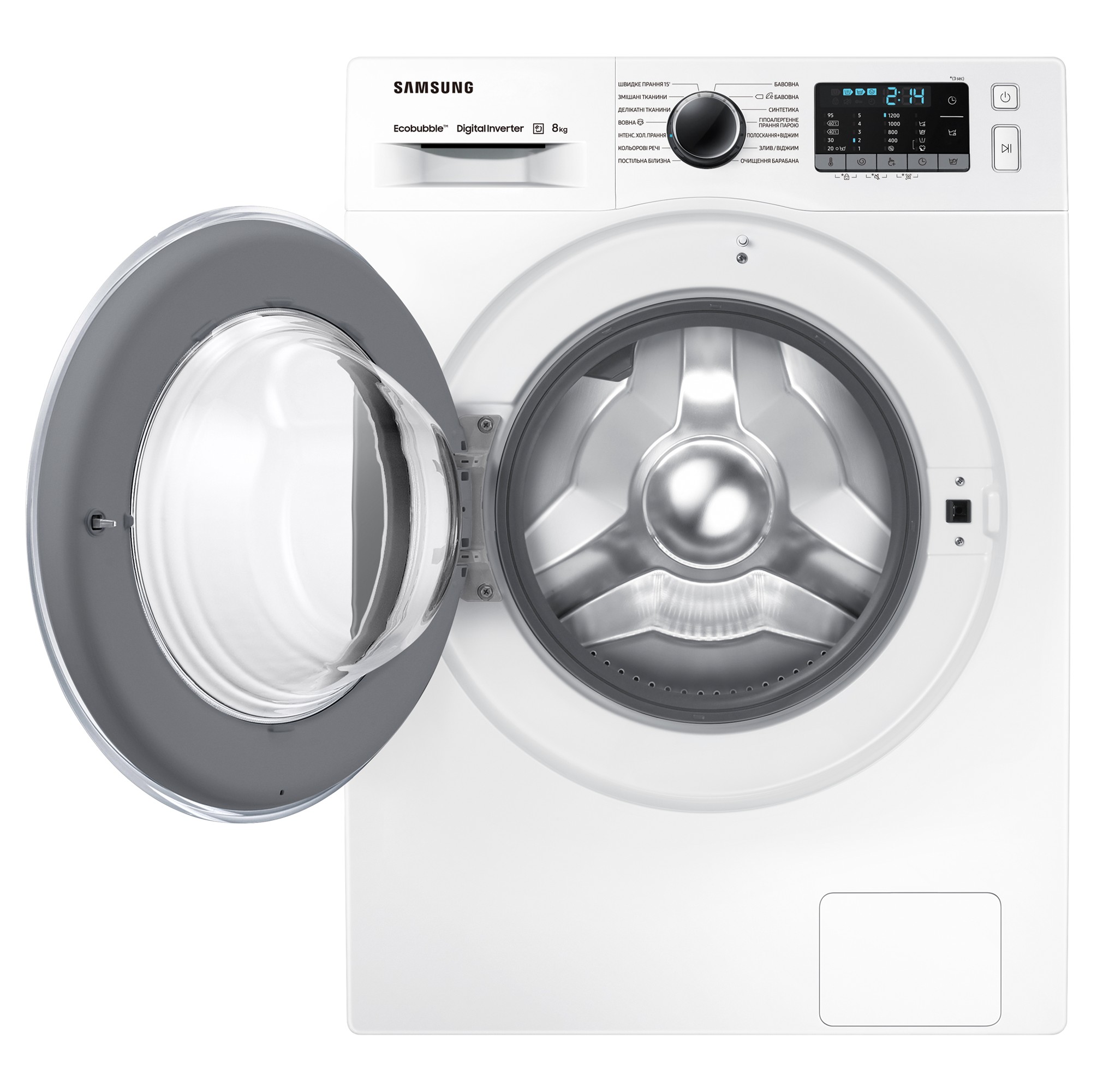 Стиральная машина Samsung WW80J52K0HW/UA цена 23499.00 грн - фотография 2