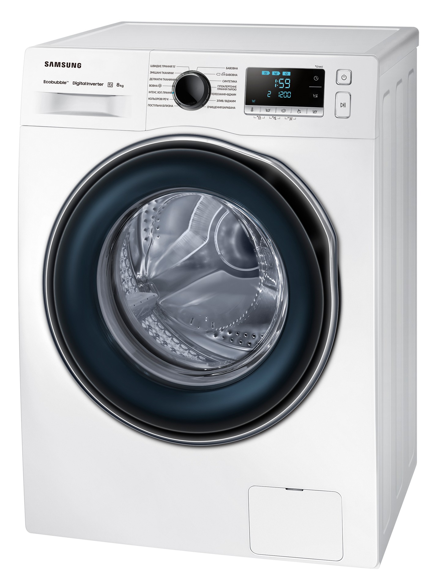 Стиральная машина Samsung WW80J62E0DW/UA цена 21499.00 грн - фотография 2