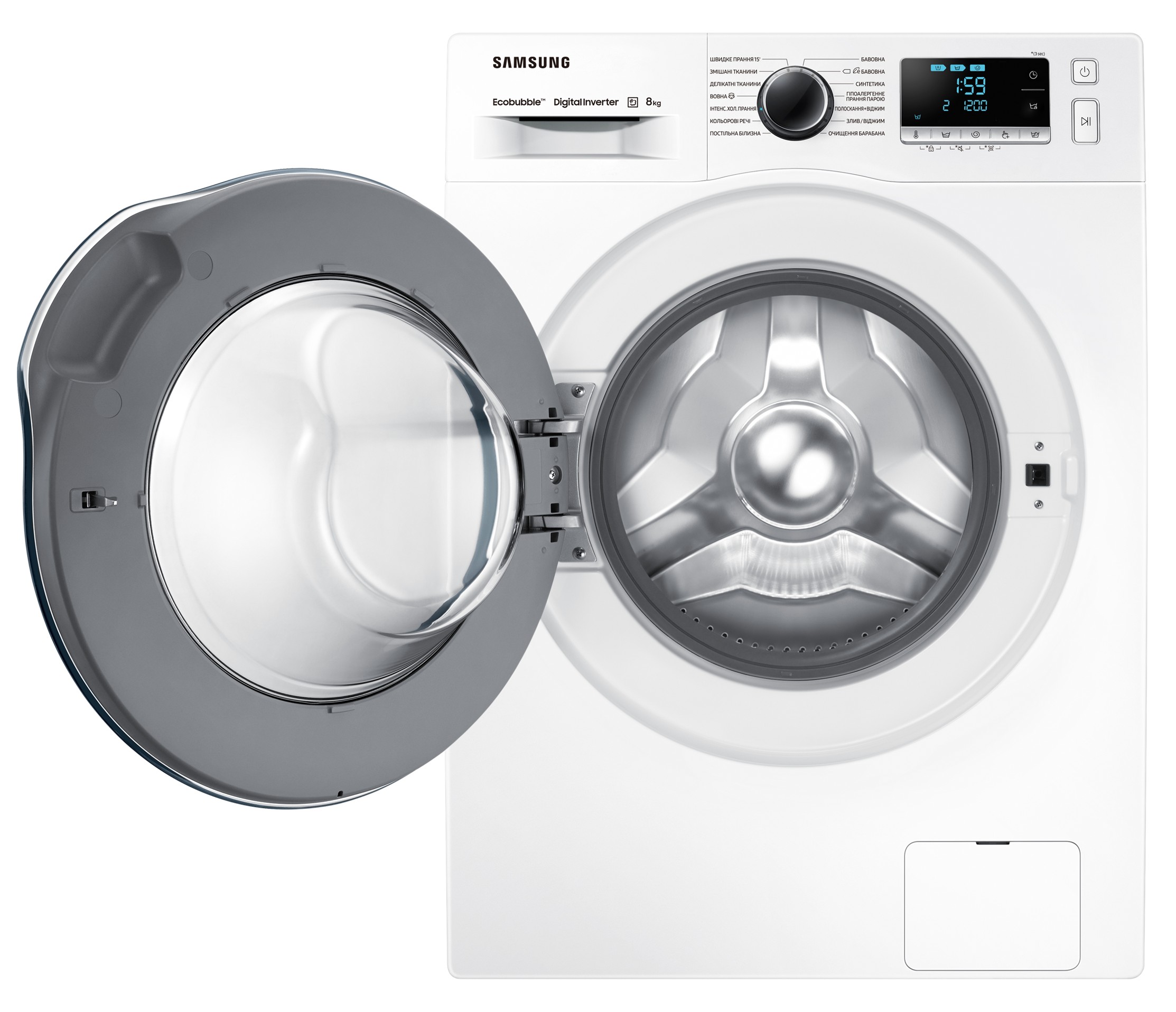 Стиральная машина Samsung WW80J62E0DW/UA отзывы - изображения 5