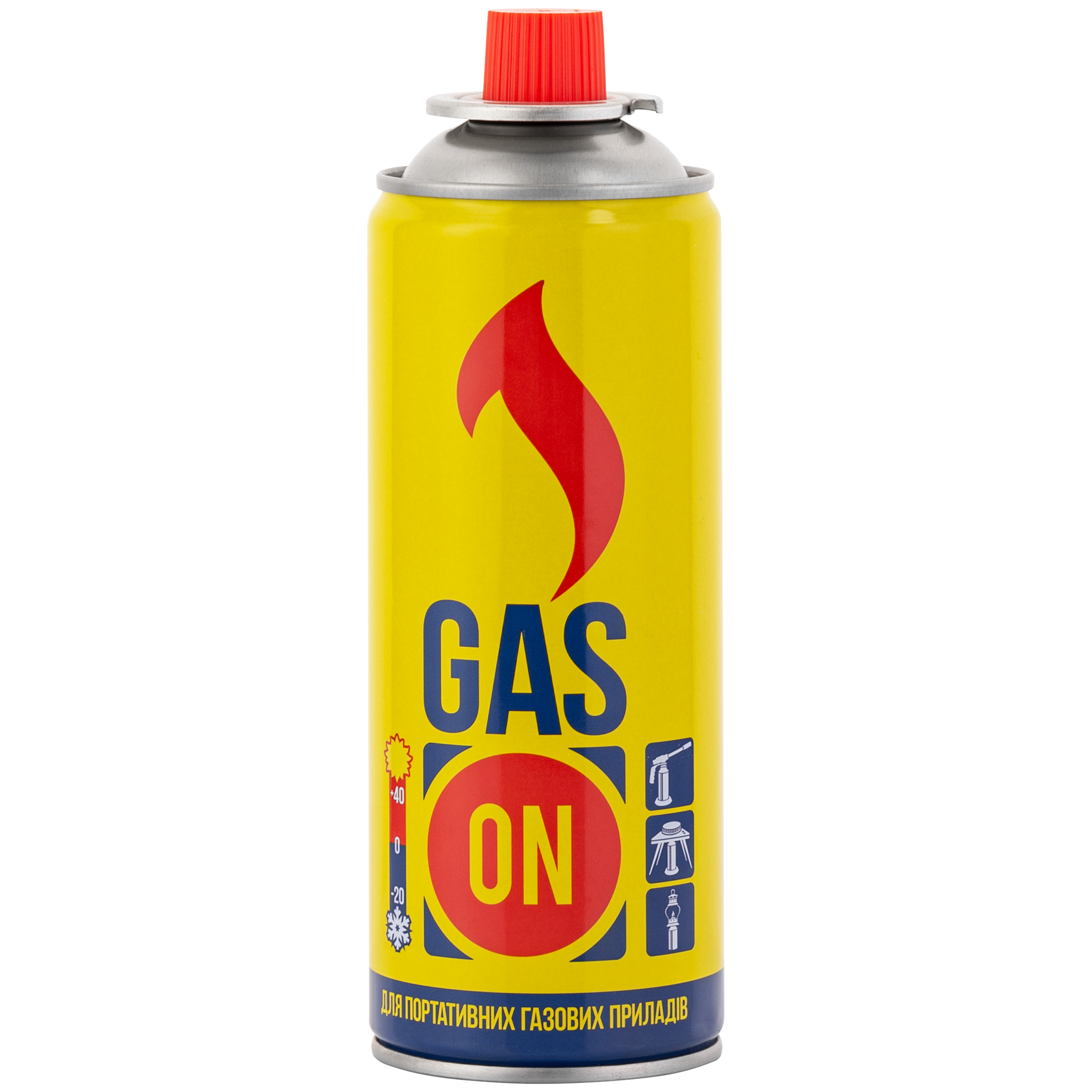 Газовый картридж GAS ON 400 мл (цанговое крепление) в интернет-магазине, главное фото