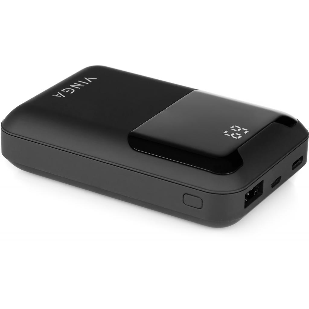 в продаже Повербанк Vinga 10000 mAh Display soft touch black (BTPB0310LEDROBK) - фото 3