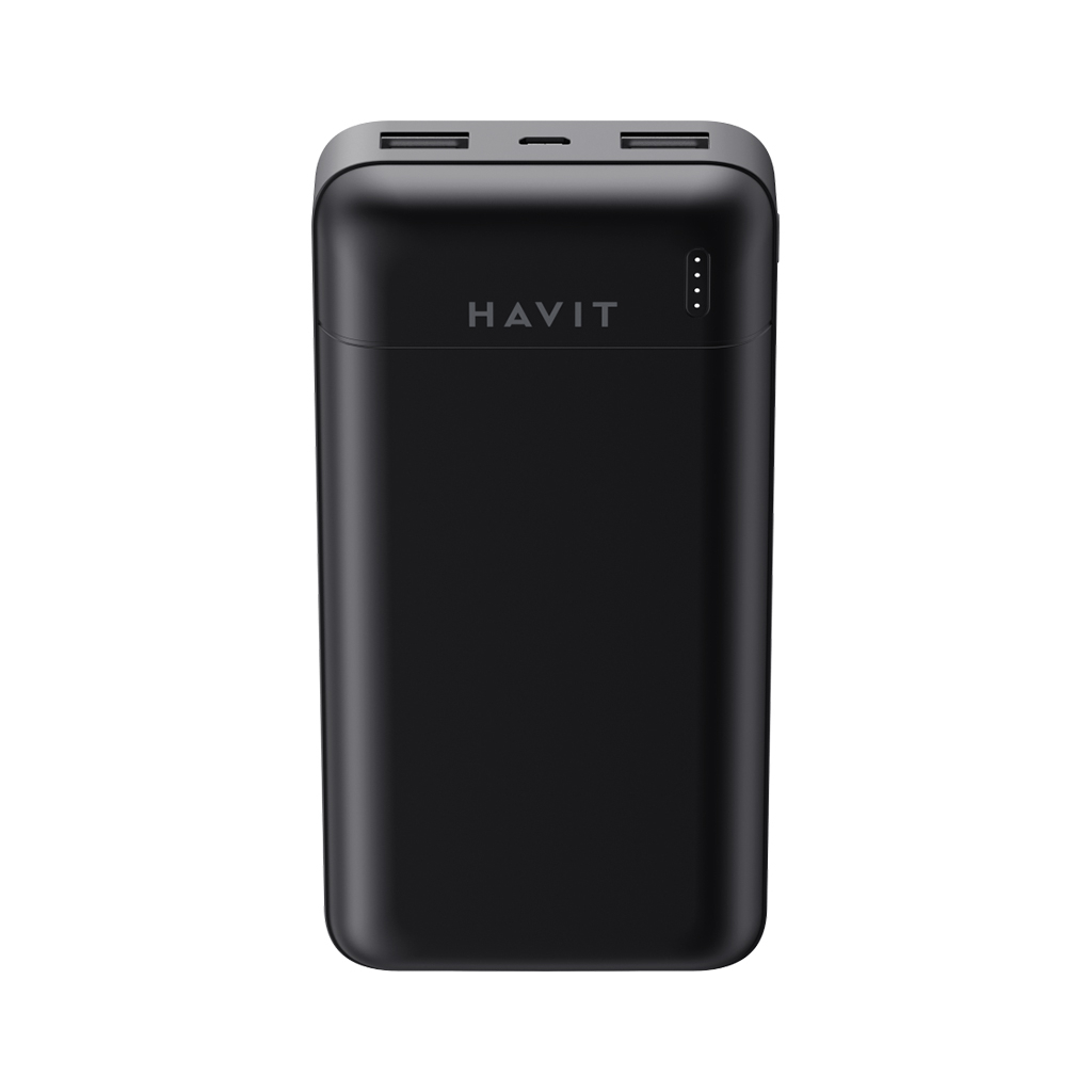 Повербанк Havit PB68 20000mAh Input micro USB Type-C 5V/2A, Output 5V/2A (PB930357) ціна 0 грн - фотографія 2