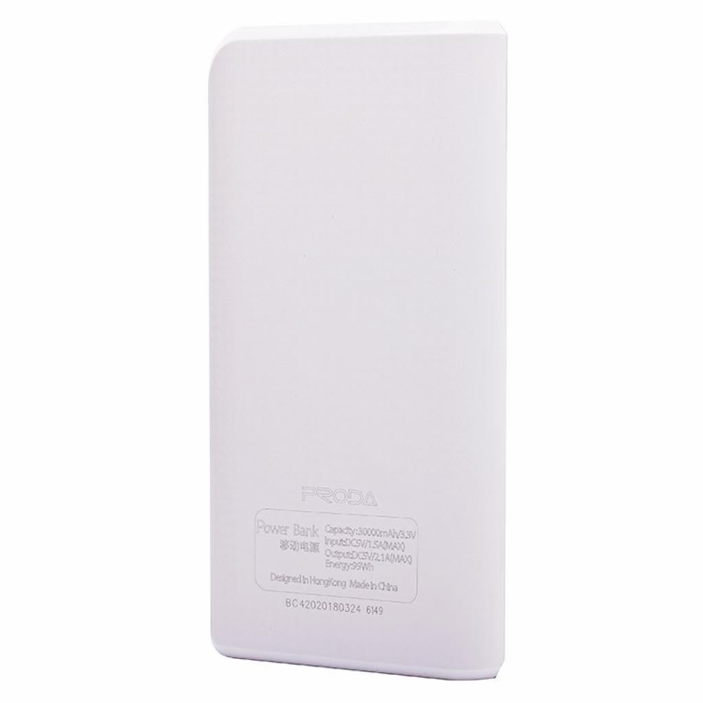 в продаже Повербанк Remax Proda Series 30000mAh 2USB-1A&2A white (PPL-14-WHITE) - фото 3