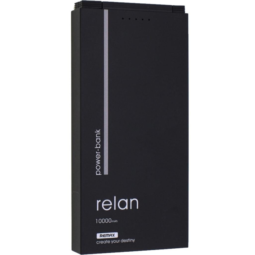 в продажу Повербанк Remax Relan 10000mAh 2USB-2A with 2in1 black (RPP-65-BLACK) - фото 3