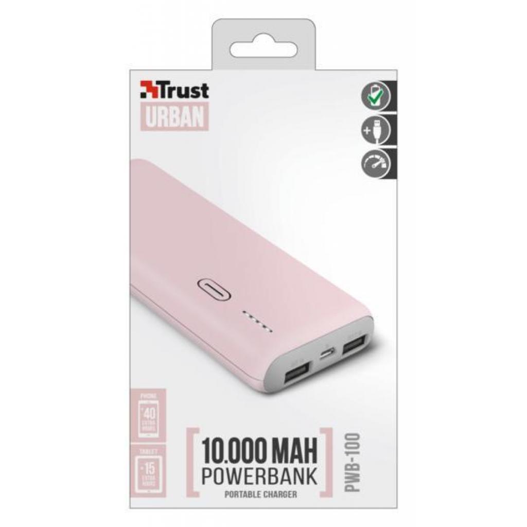 Повербанк Trust PWB-100 10000MAH pink (22263) отзывы - изображения 5