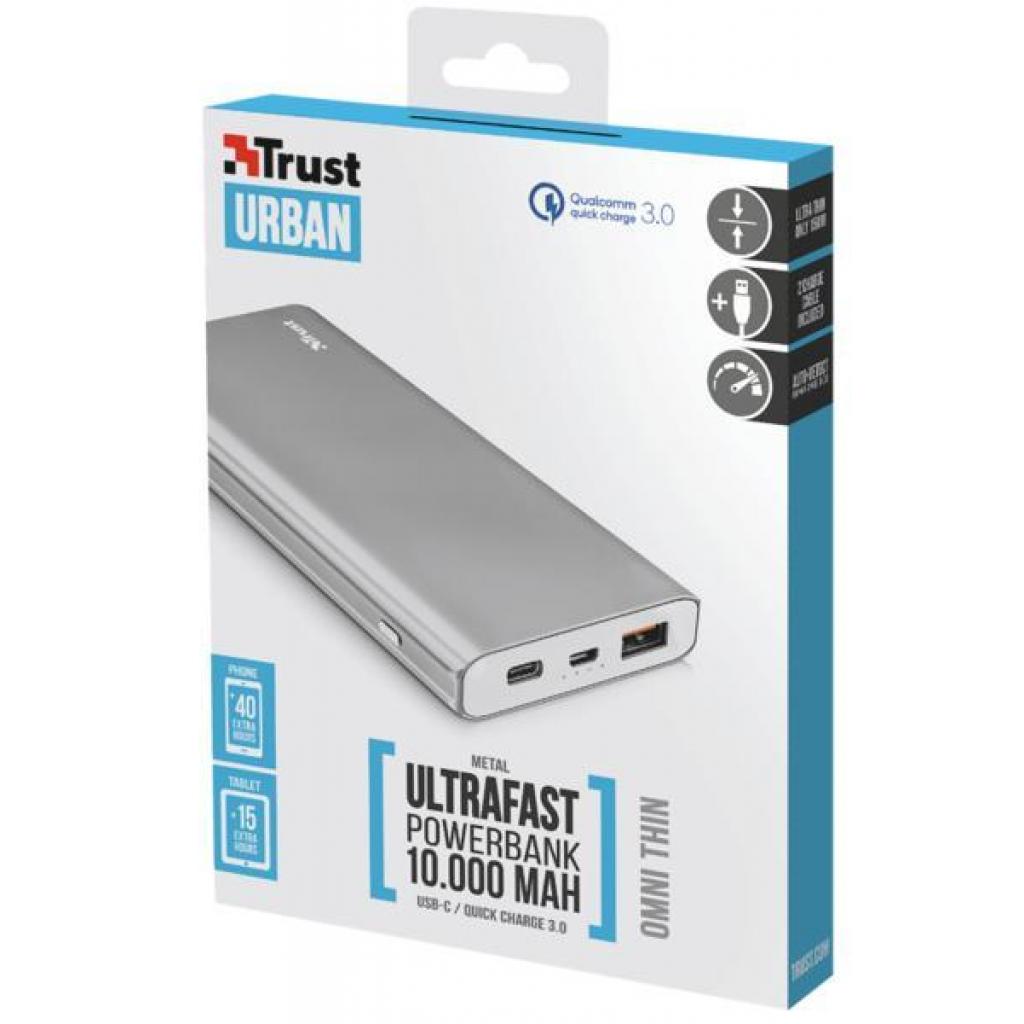 Повербанк Trust Omni thin metal 10000 USB-C QC3 (22701) інструкція - зображення 6