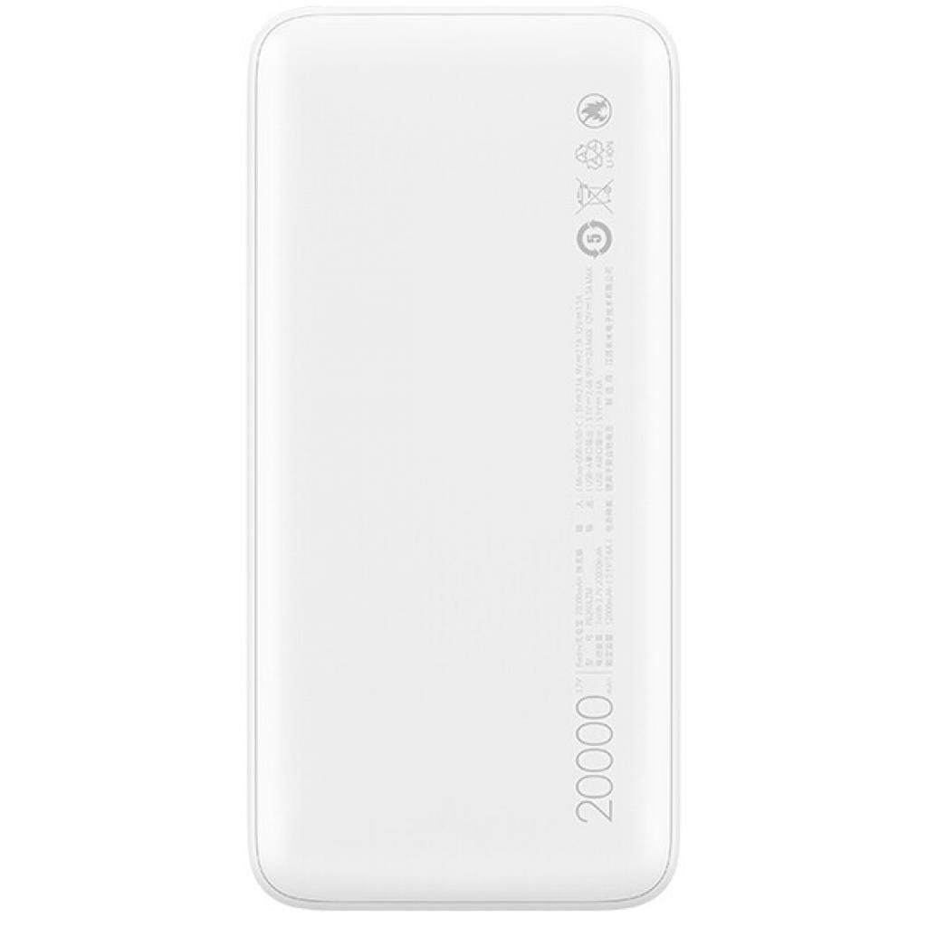 в продажу Повербанк Xiaomi Redmi 20000mAh (in 2.1A Micro-USB,Type-C/ out 2*2.4A) White (VXN4265CN / VXN4285) - фото 3