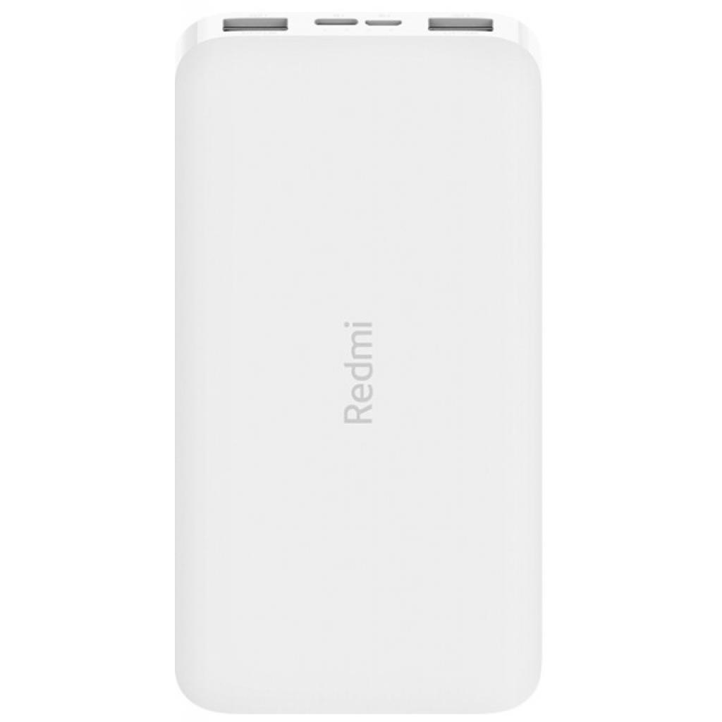 Повербанк Xiaomi Redmi 10000mAh (in 2.1A Micro-USB,Type-C/ out 2*2.4A) White (VXN4286) в інтернет-магазині, головне фото