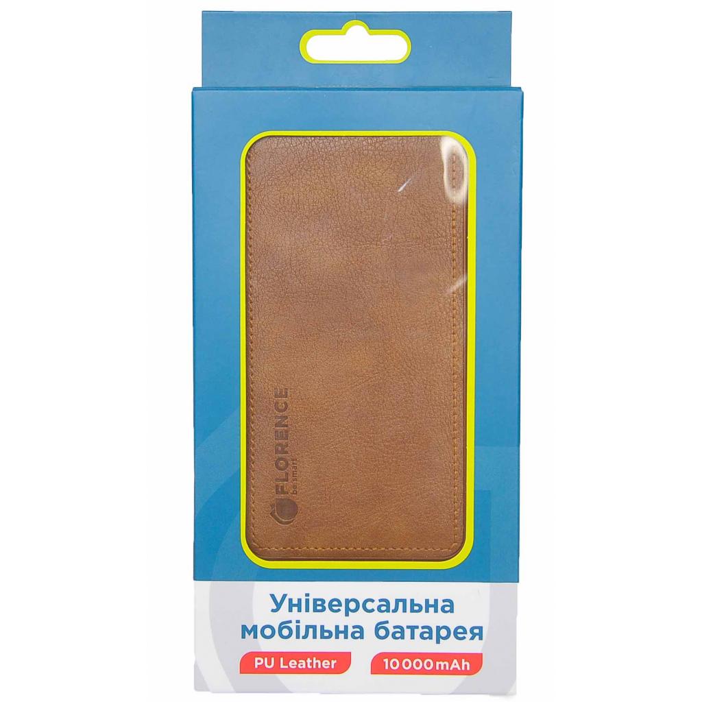 продаємо Florence LEATHER Li-Pol 10000mAh Brown (FL-3024-N) в Україні - фото 4