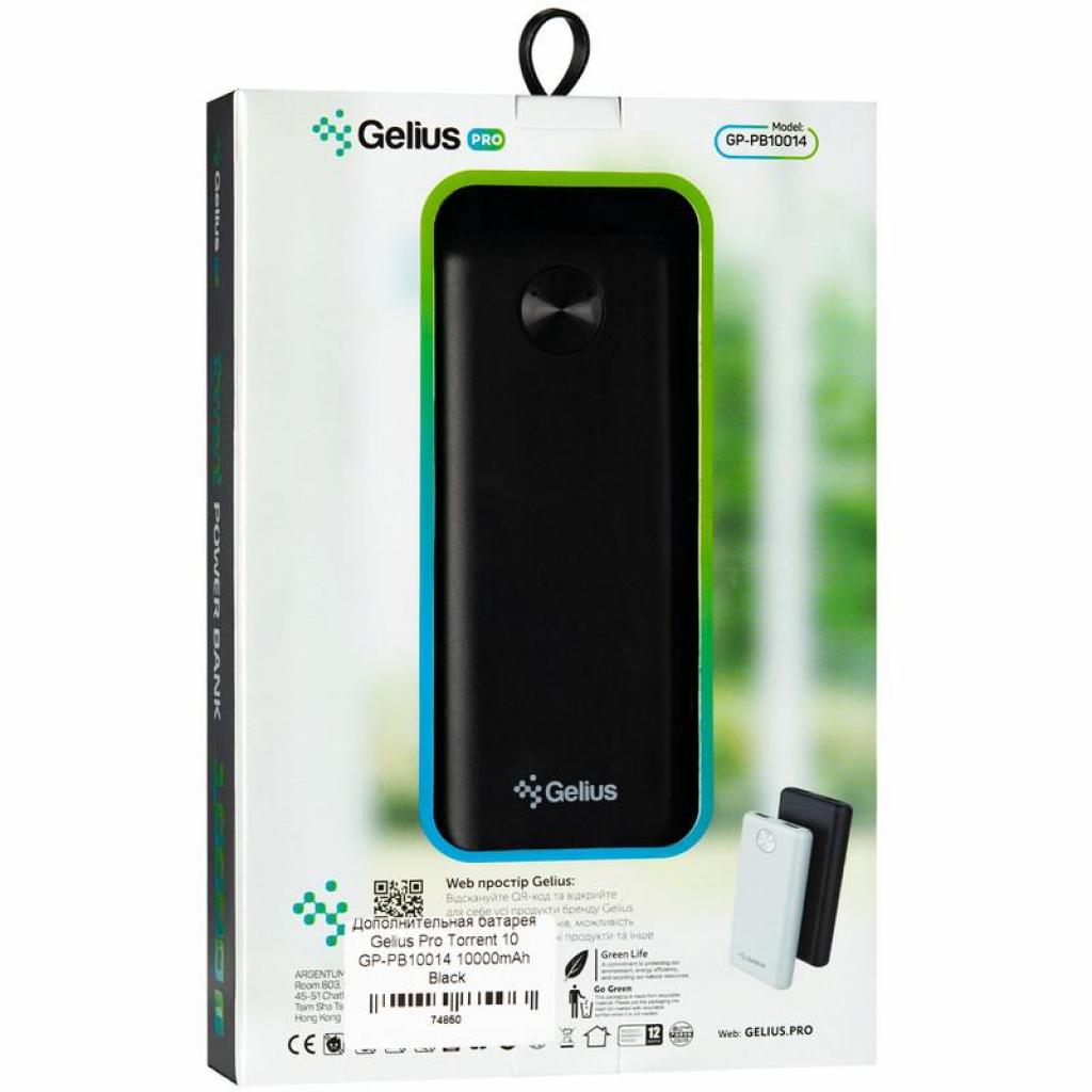 Повербанк Gelius Pro Torrent 10 GP-PB10014 10000mAh Black (00000074850) характеристики - фотография 7