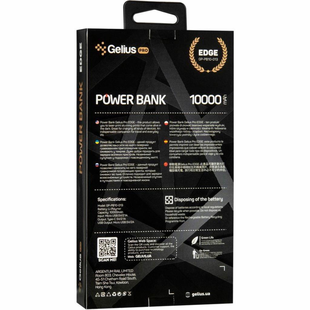 Gelius Pro Edge GP-PB10-013 10000mAh Grey (00000078996) в магазине в Киеве - фото 10