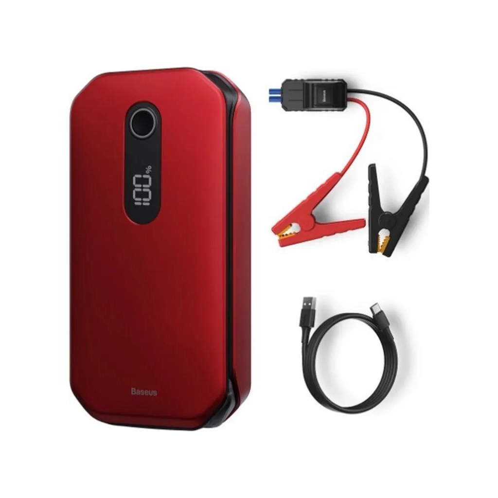 в продаже Бустер Baseus 12000mAh Super Energy Pro Car Jump Starter Red (CRJS03-09) - фото 3