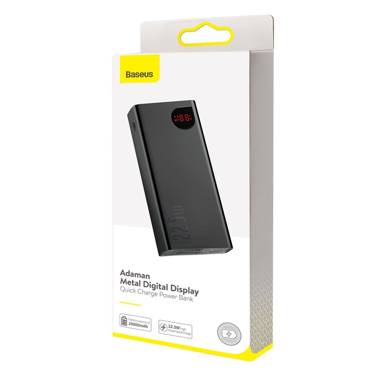 в продаже Повербанк Baseus Adaman Metal Digital Display QC 22.5W 10000mAh Tarnish (PPIMDA-B0A / 676818) - фото 3