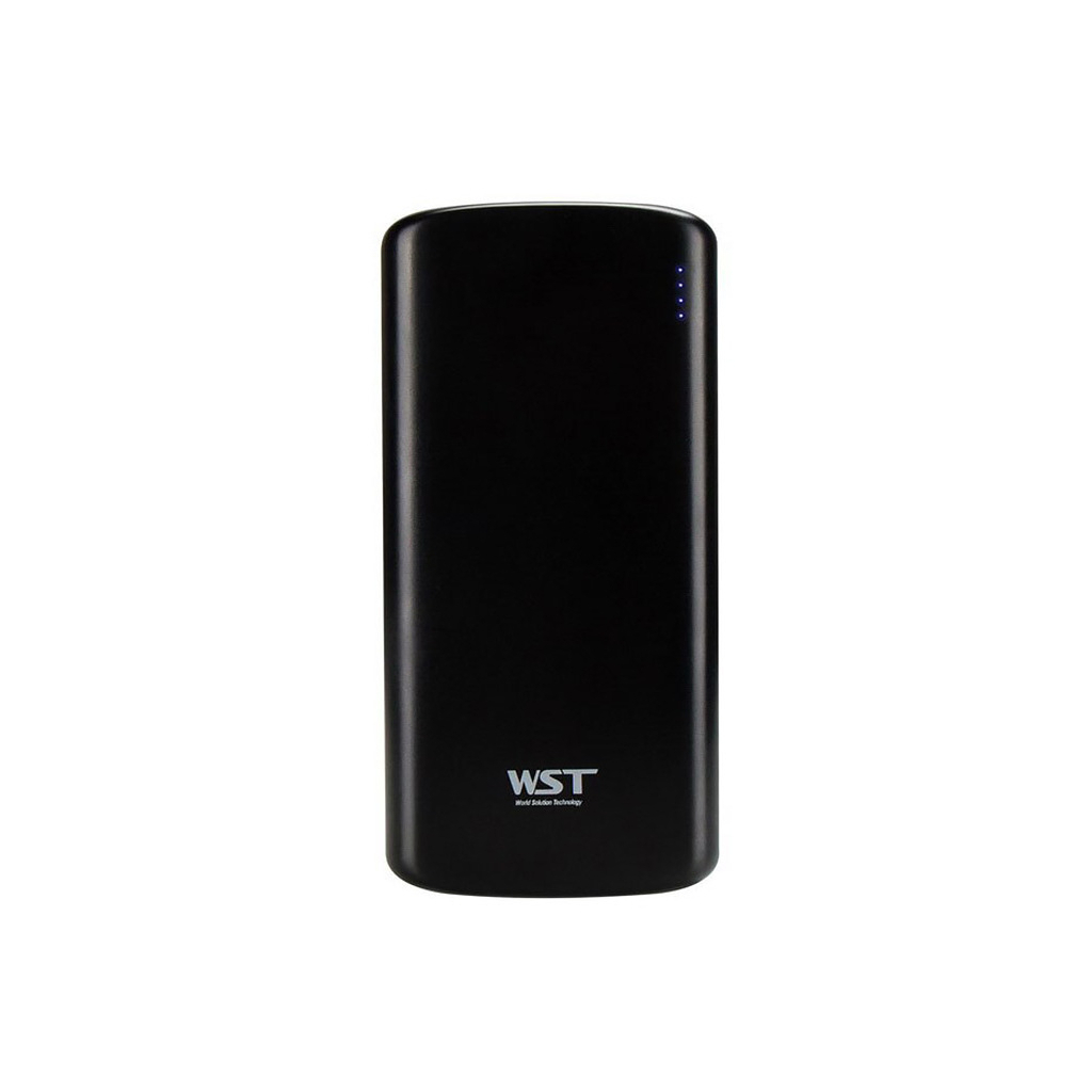 Повербанк WST 10000mAh PD/2.0(USB-C), QC/3.0(micro-USB,USB-A), black (WP937PD) в интернет-магазине, главное фото