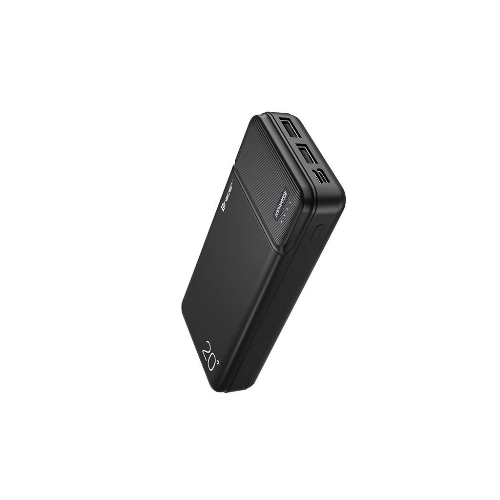 Повербанк Tracer 20000 mAh, PD/20W/USB Type-C, 2*USB 5V/2.1A, black (TRABAT46961)